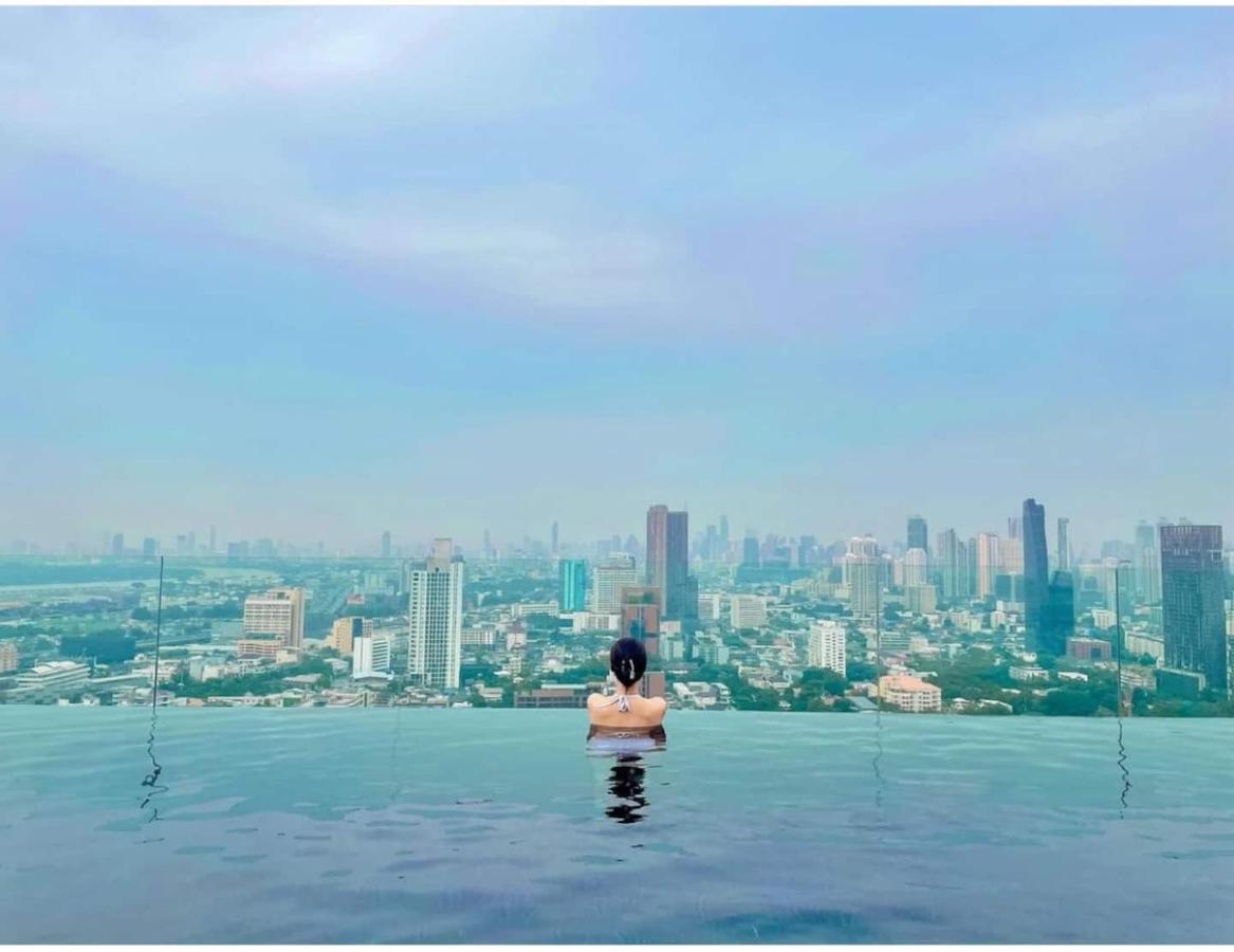 2 Bedroom Luxury Apartment 3 Min Walk From Bts Ekkamai バンコク都 エクステリア 写真