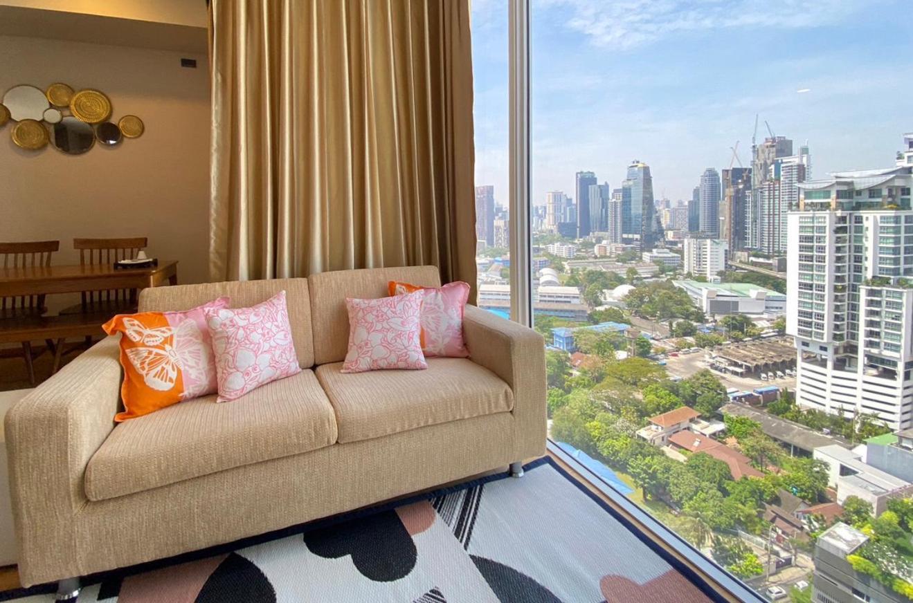 2 Bedroom Luxury Apartment 3 Min Walk From Bts Ekkamai バンコク都 エクステリア 写真